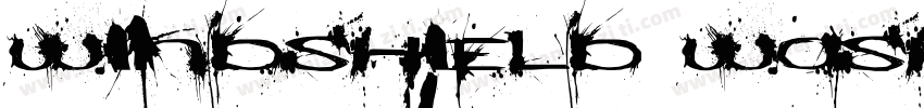 Windshield Washer Fluid Concentrate字体转换